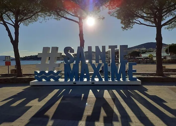 Antinea 22 Avec Parking Prive Clim Vue,mer Sainte-Maxime